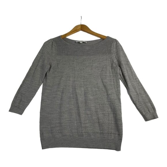 Loft Half Sleeve Pullover Sweater size Medium‎ Brown - Picture 1 of 6
